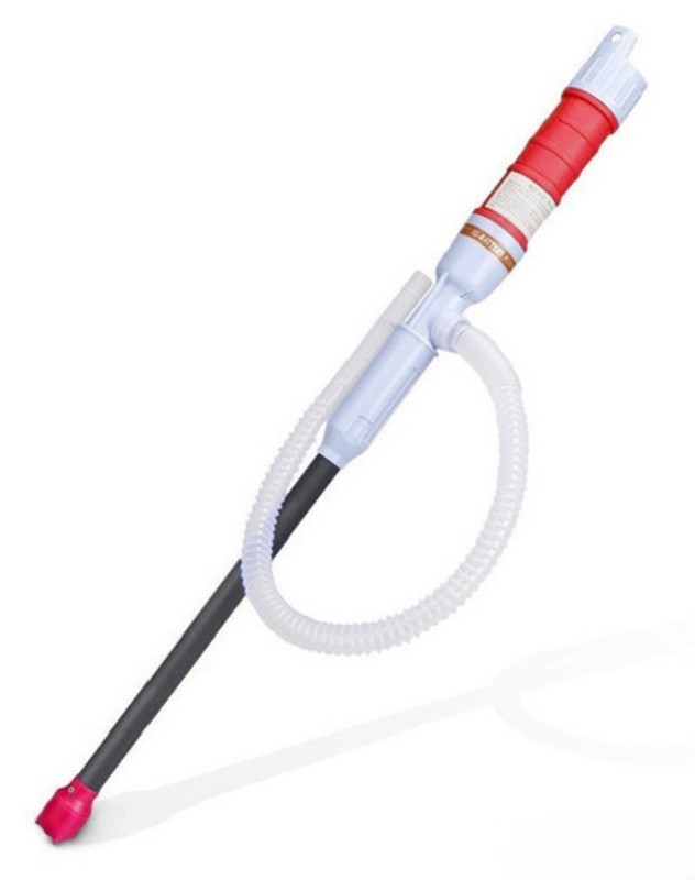 Fuel Pump Small Electric Red